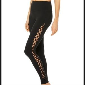 Side lace alo legging xs